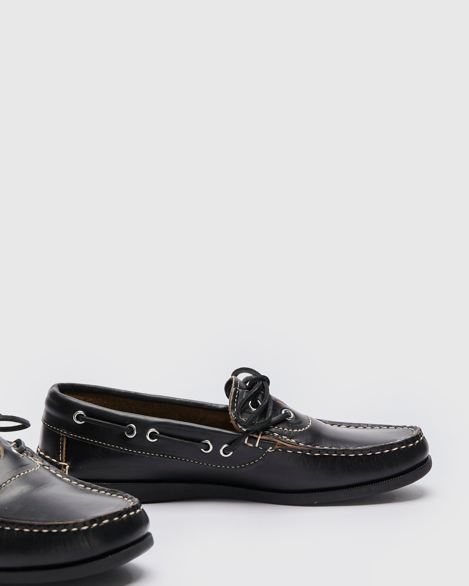 Trooper Moc Loafer in Black Horween Chromexcel – Blue Owl Workshop