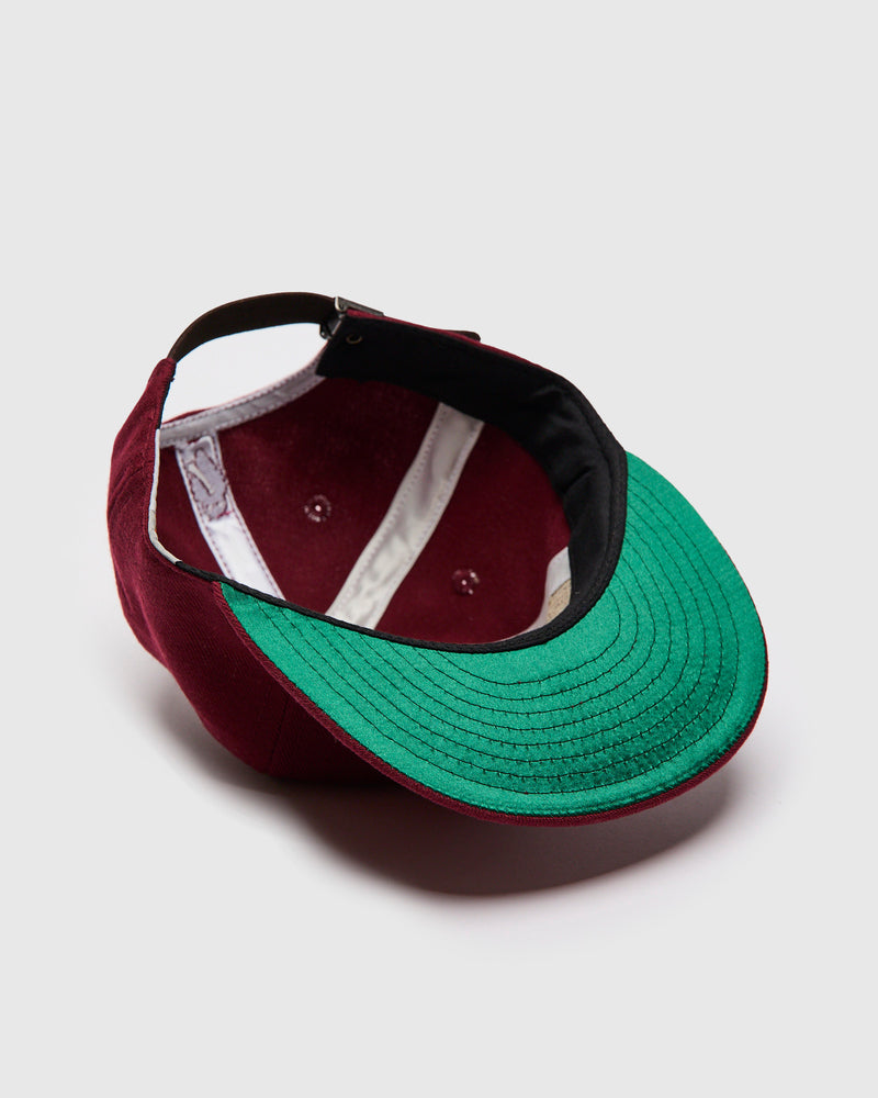 Blue Owl Baseball Cap in Cardinal