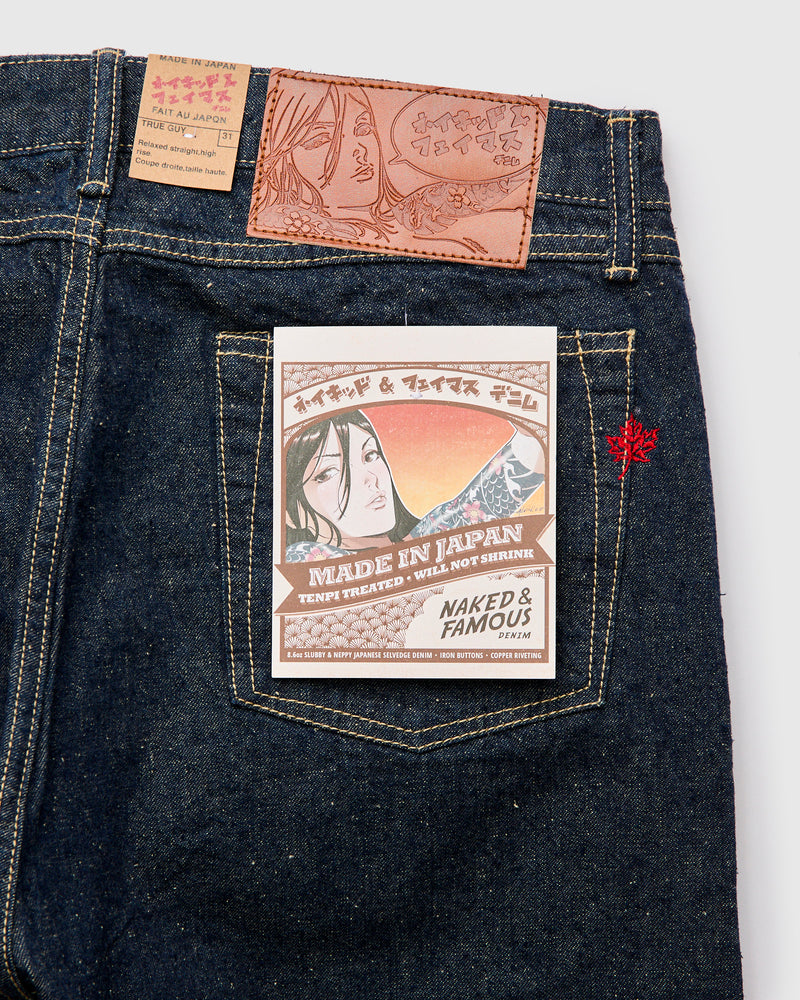 MIJ14 "Haru Kaze Selvedge" 8.6oz Lightweight Slub Selvedge Denim - True Guy Fit