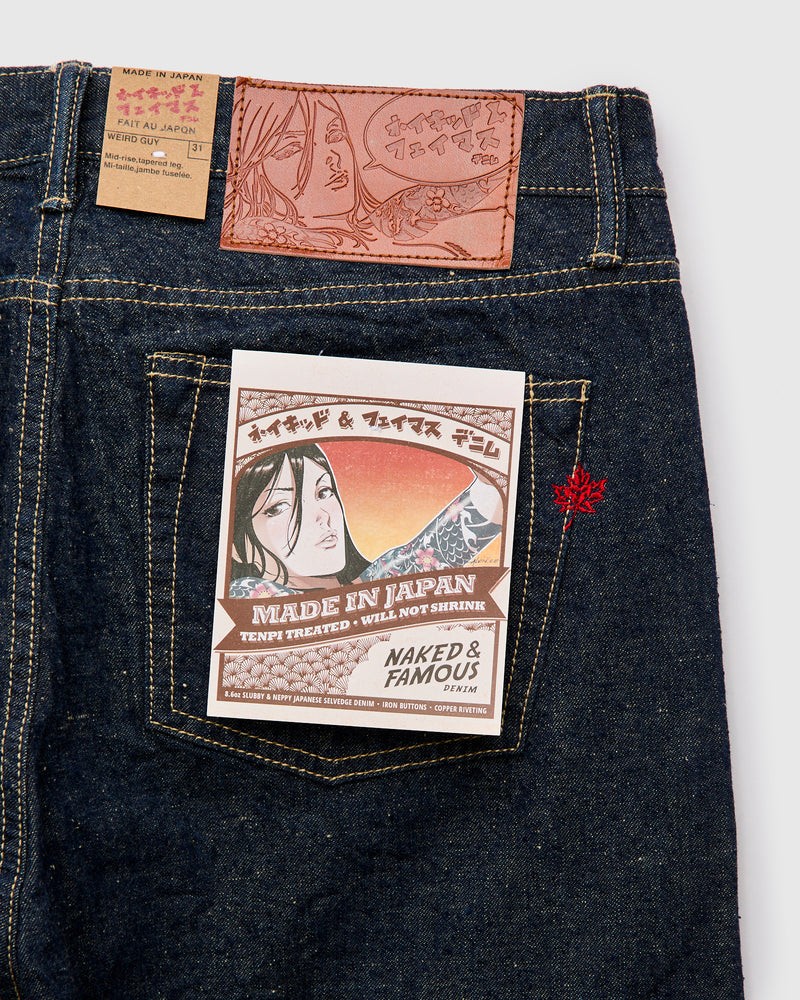 MIJ14 "Haru Kaze Selvedge" 8.6oz Lightweight Slub Selvedge Denim - Weird Guy Fit