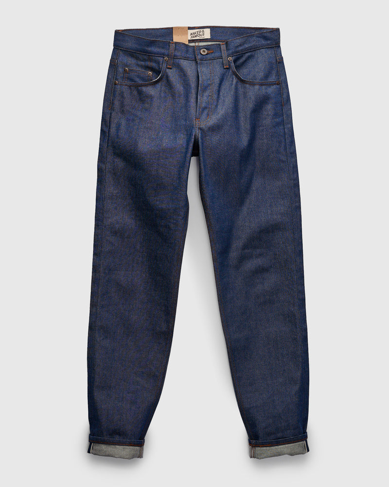 "Natural Indigo Selvedge" 12.5oz Selvedge Denim - Easy Guy Fit