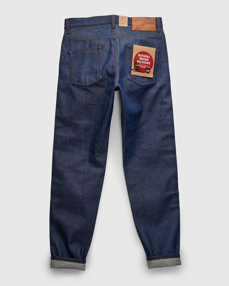 "Natural Indigo Selvedge" 12.5oz Selvedge Denim - Easy Guy Fit