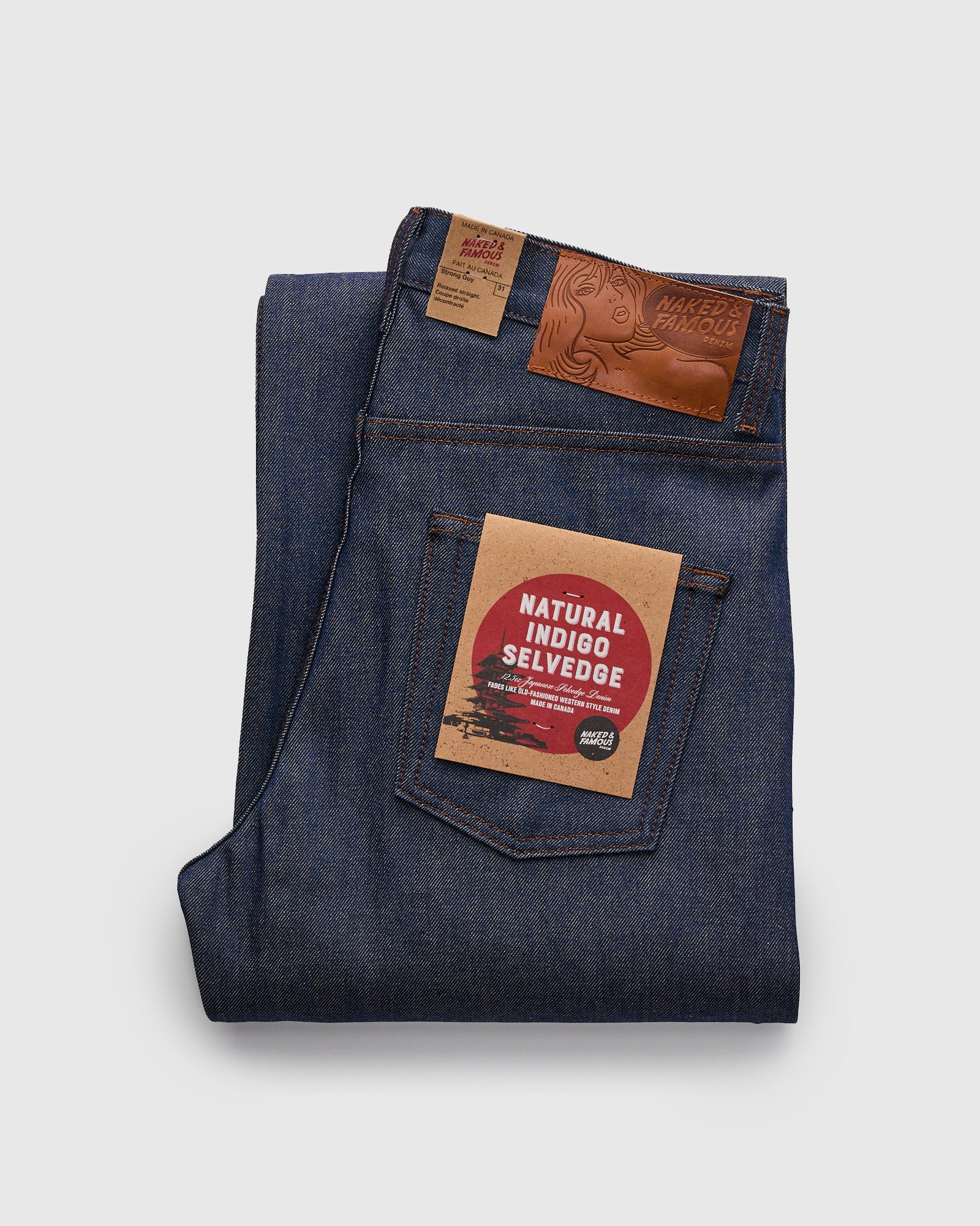 Natural Indigo Selvedge