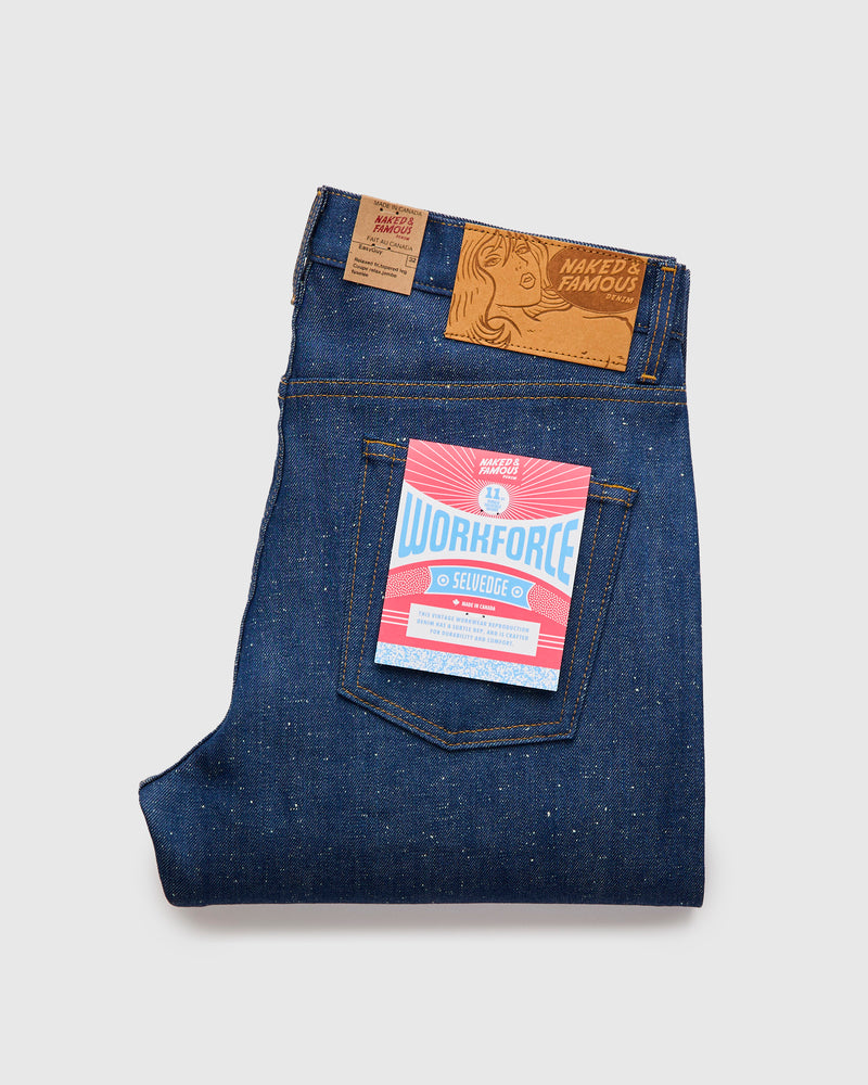 "Workforce Selvedge" 10.9oz Nep Selvedge Denim - Easy Guy Fit