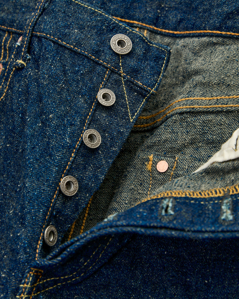 222CCD-GOLV "Crushed Concrete" 15oz Selvedge Denim - Super Wide Straight Fit