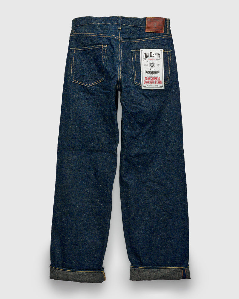 222CCD-GOLV "Crushed Concrete" 15oz Selvedge Denim - Super Wide Straight Fit