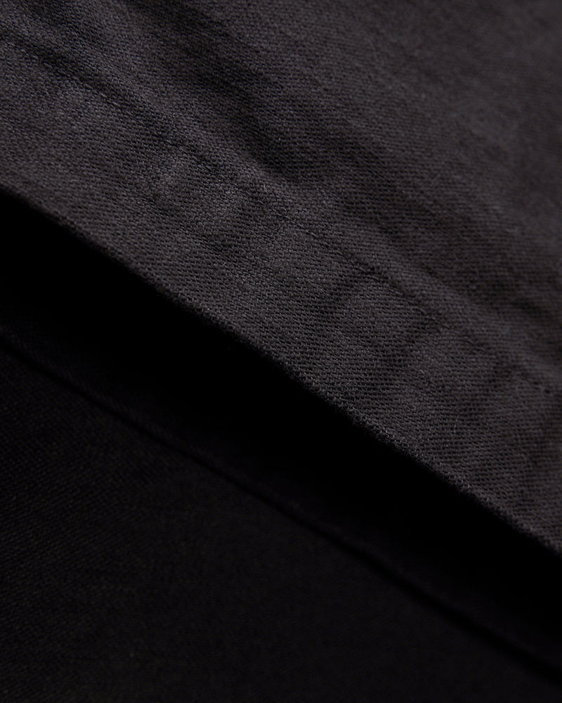 Straight Fit Fatigue Pants in Black