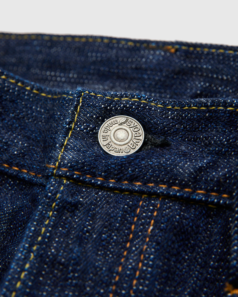 KS-15oz-019 "Kasuri" 15oz Slub Selvedge Denim - Relaxed Tapered Fit