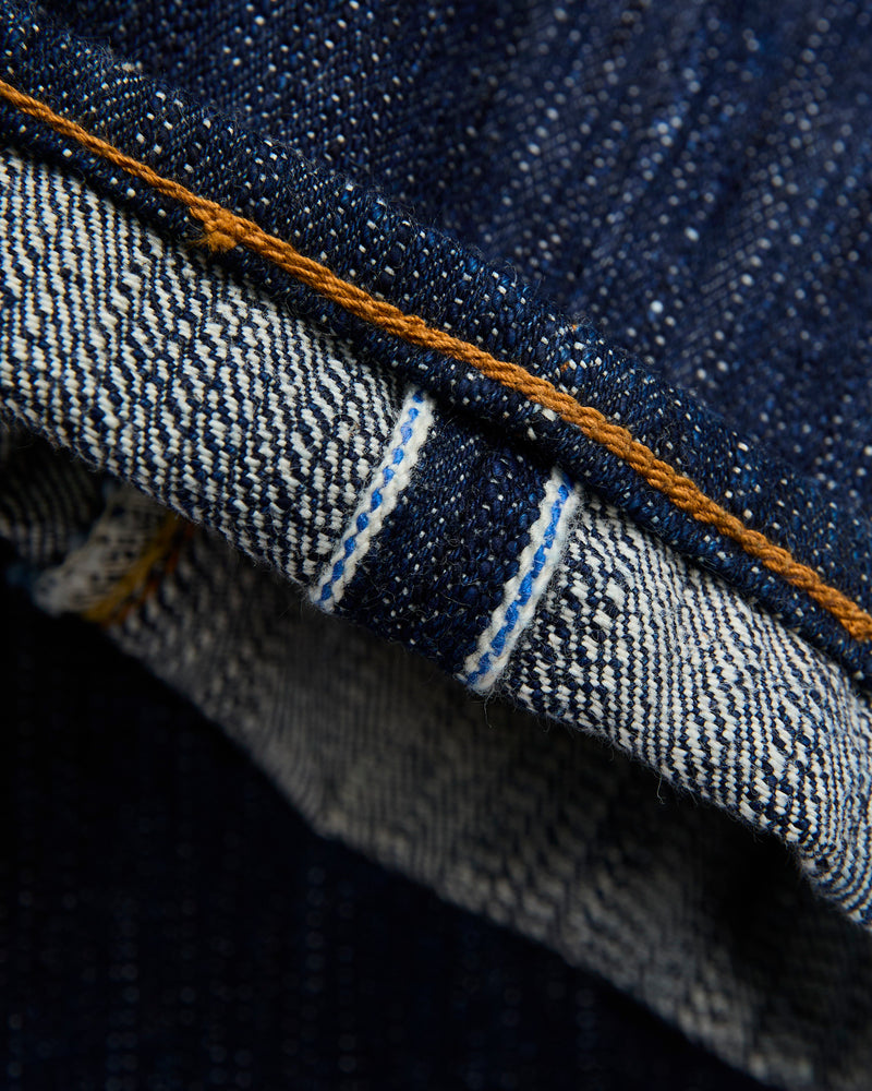 KS-15oz-019 "Kasuri" 15oz Slub Selvedge Denim - Relaxed Tapered Fit