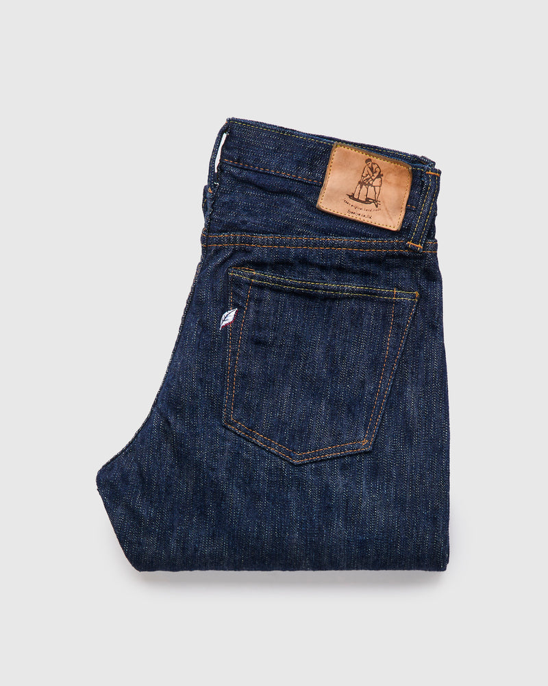 KS-15oz-019 "Kasuri" 15oz Slub Selvedge Denim - Relaxed Tapered Fit