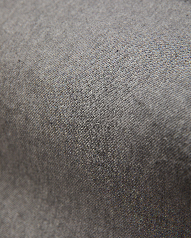 "Moonrock" 14oz Rinsed Heather Grey Selvedge Denim - Relaxed Tapered Fit