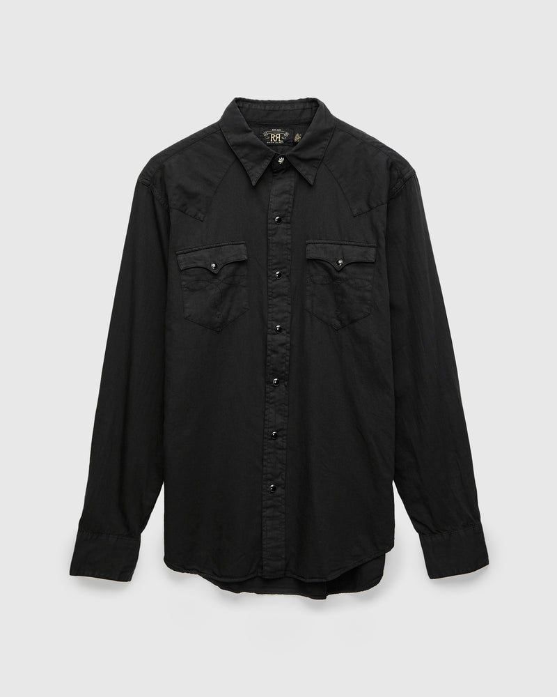 Heritage Western Workshirt in Polo Black