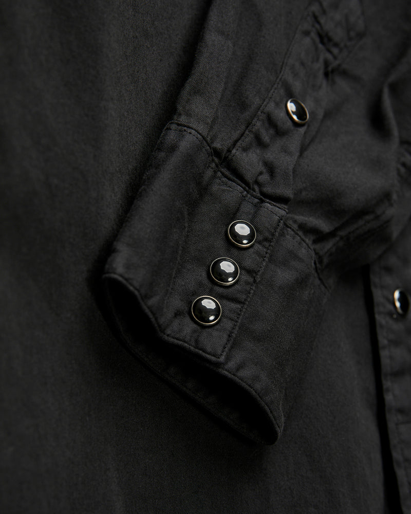 Heritage Western Workshirt in Polo Black