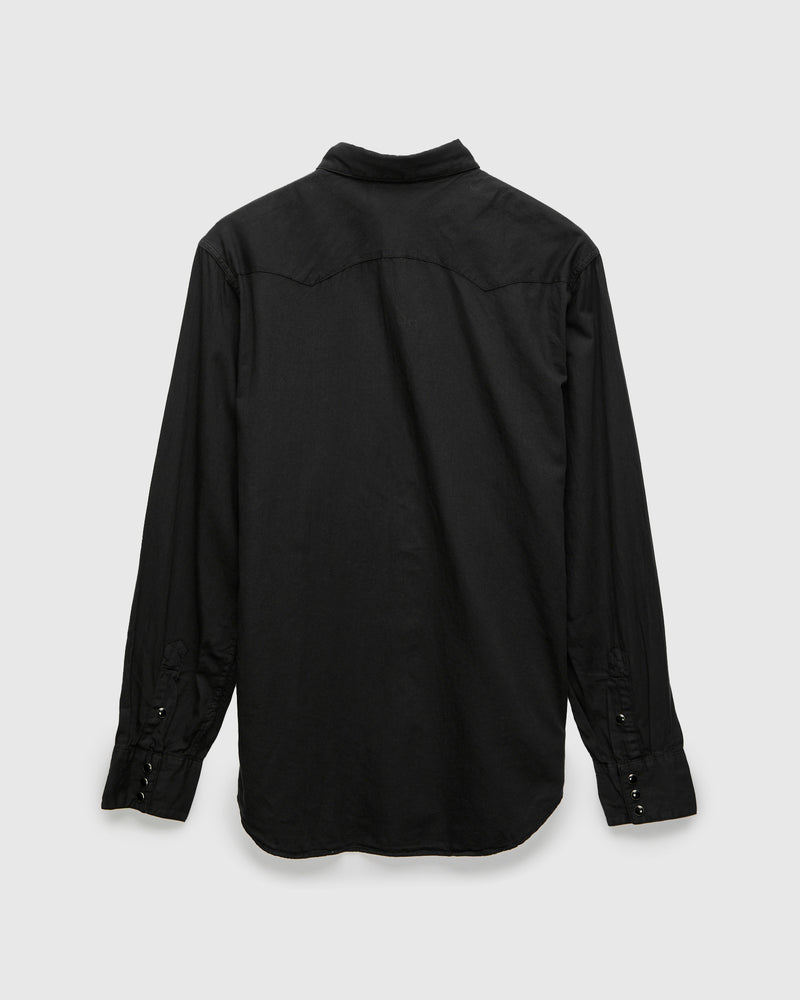 Heritage Western Workshirt in Polo Black