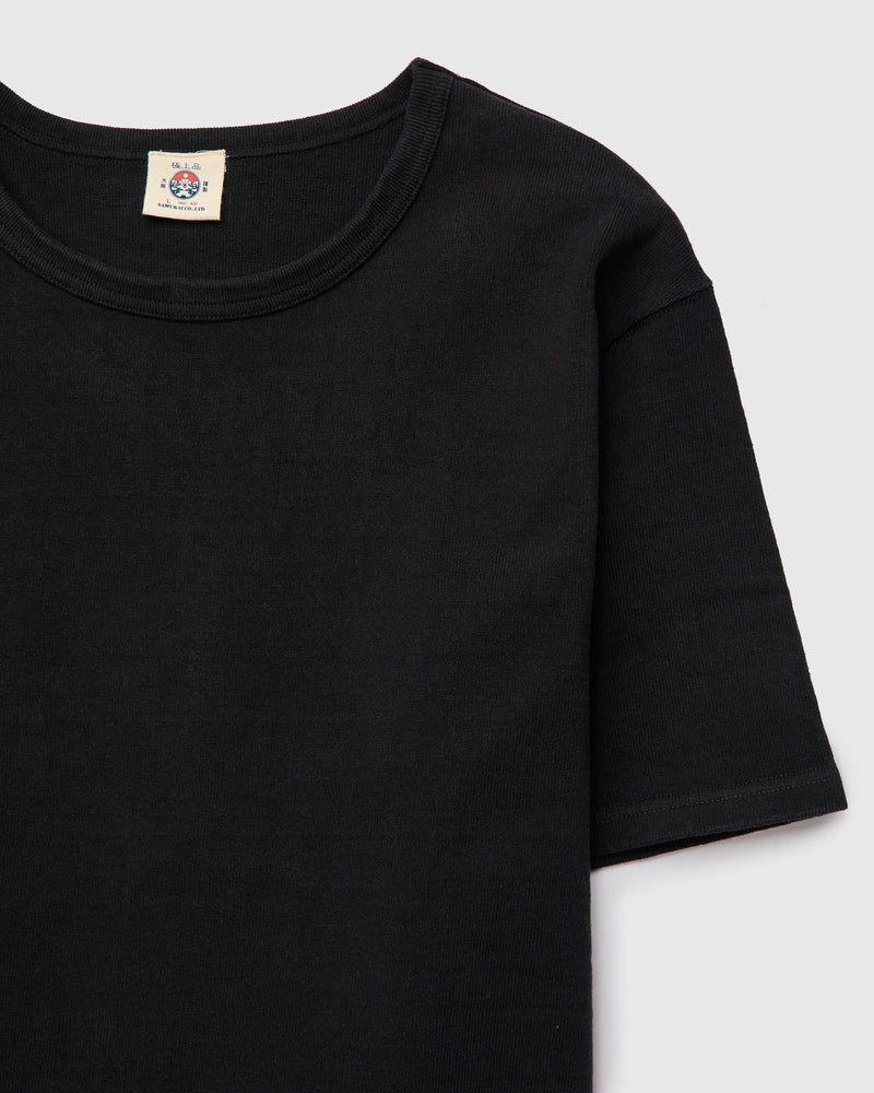 Extra Heavyweight Solid T-Shirt in Black