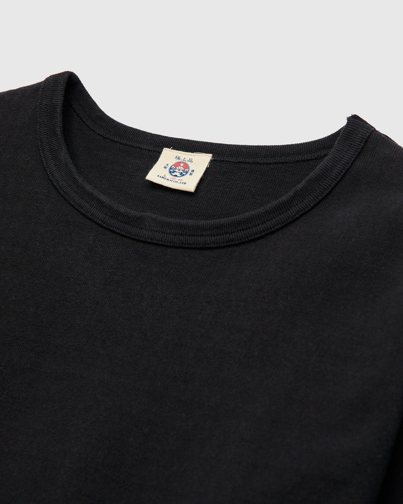 Extra Heavyweight Solid T-Shirt in Black