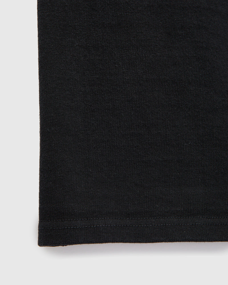 Extra Heavyweight Solid T-Shirt in Black