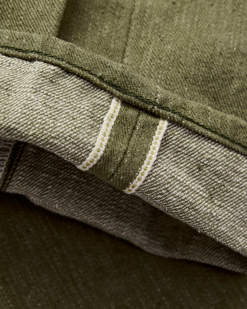 S0170GNX "Uguisu" 17oz Selvedge Denim - Straight Tapered Fit