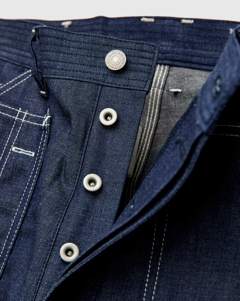 9.5oz Denim Fall Leaf Tough Pants in Indigo