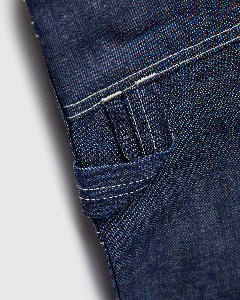 9.5oz Denim Fall Leaf Tough Pants in Indigo