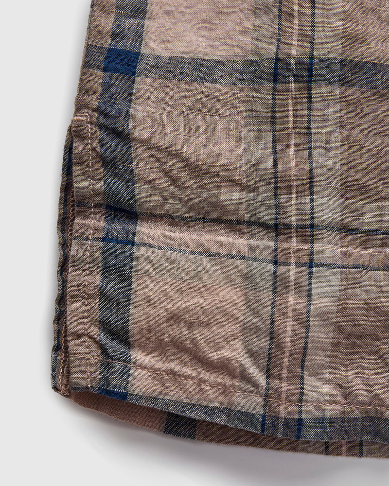 Linen Vacation Shirt in Beige