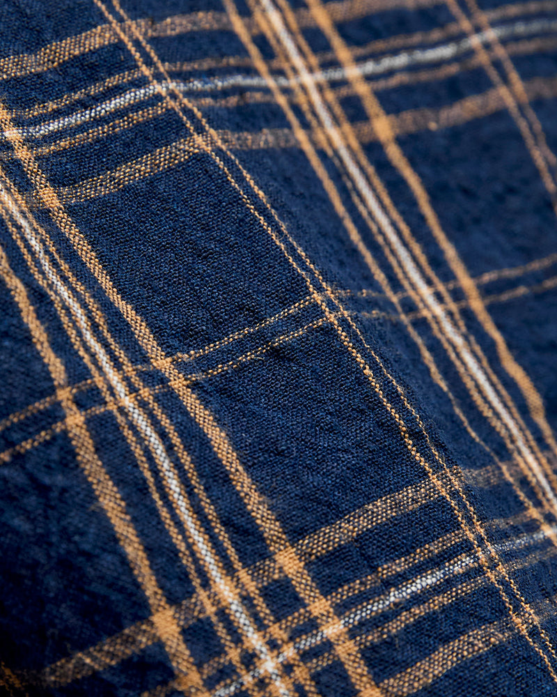 Linen Vacation Shirt in Navy