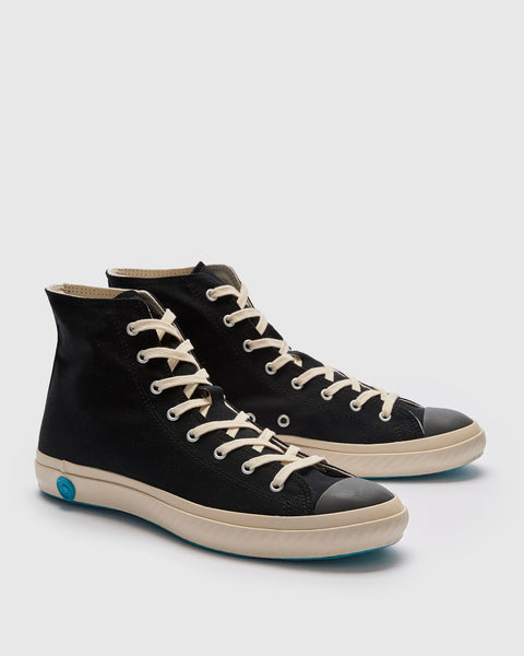 01JP High Top Sneaker in Black – Blue Owl Workshop