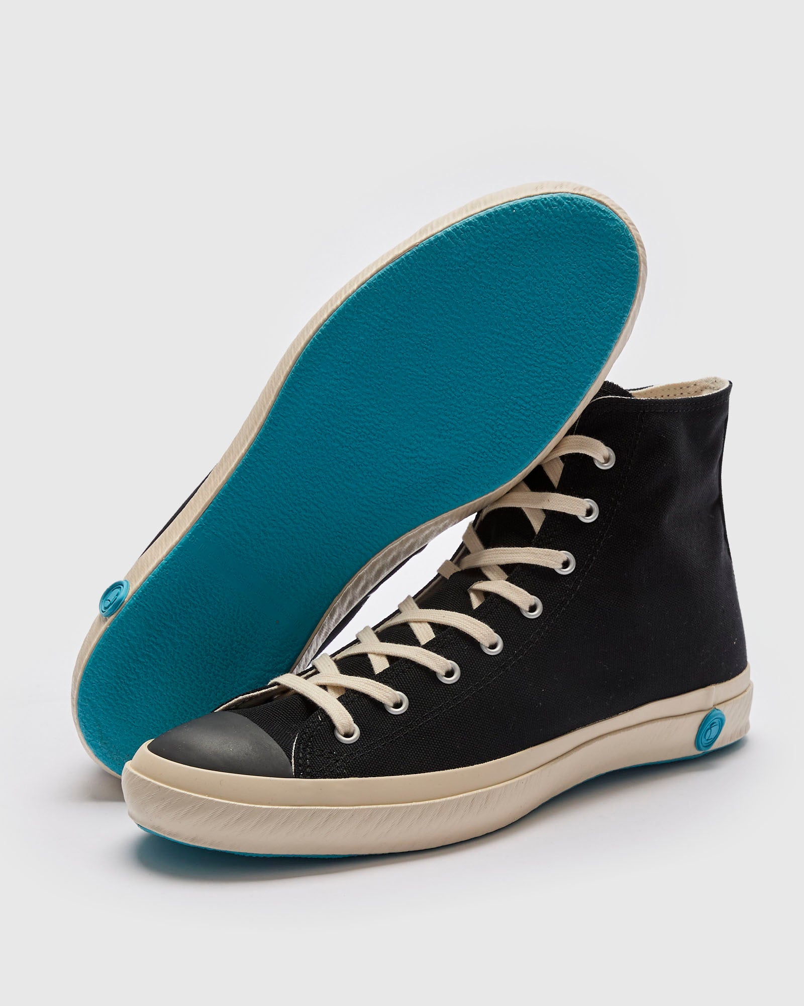 01JP High Top Sneaker in Black – Blue Owl Workshop