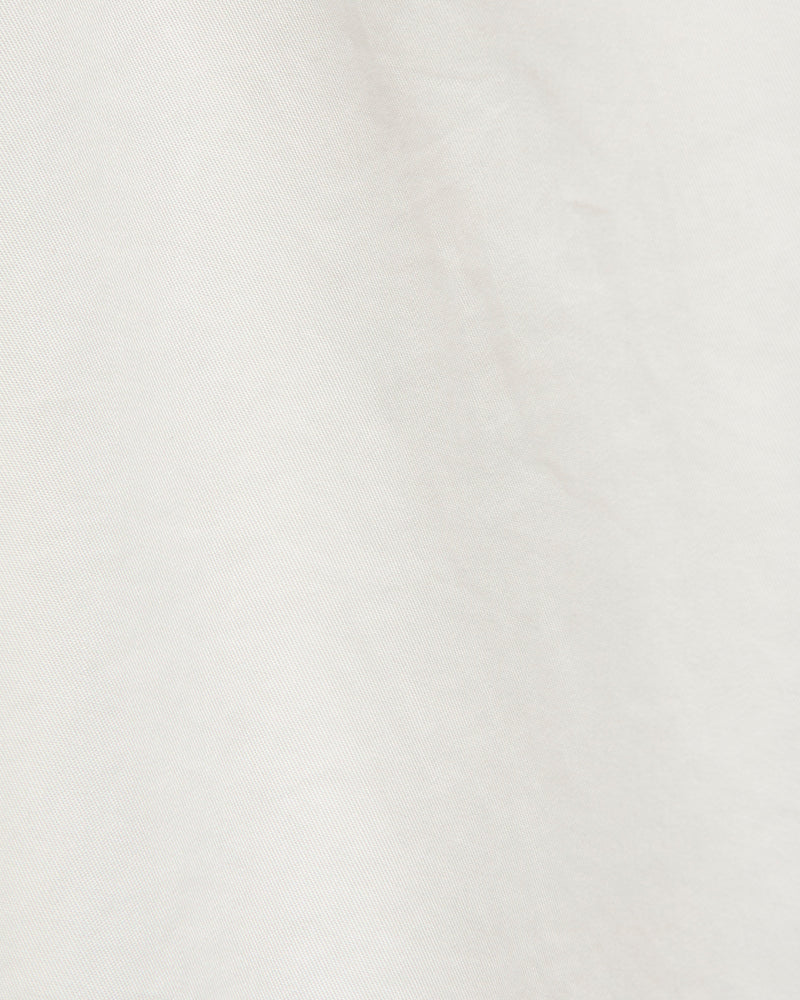 Tencel Gabardine Pearlsnap Shirt in Natural