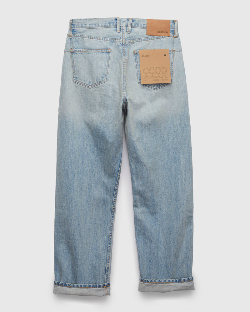 RS-100XV 14oz Vintage Wash Indigo Selvedge Denim Relaxed