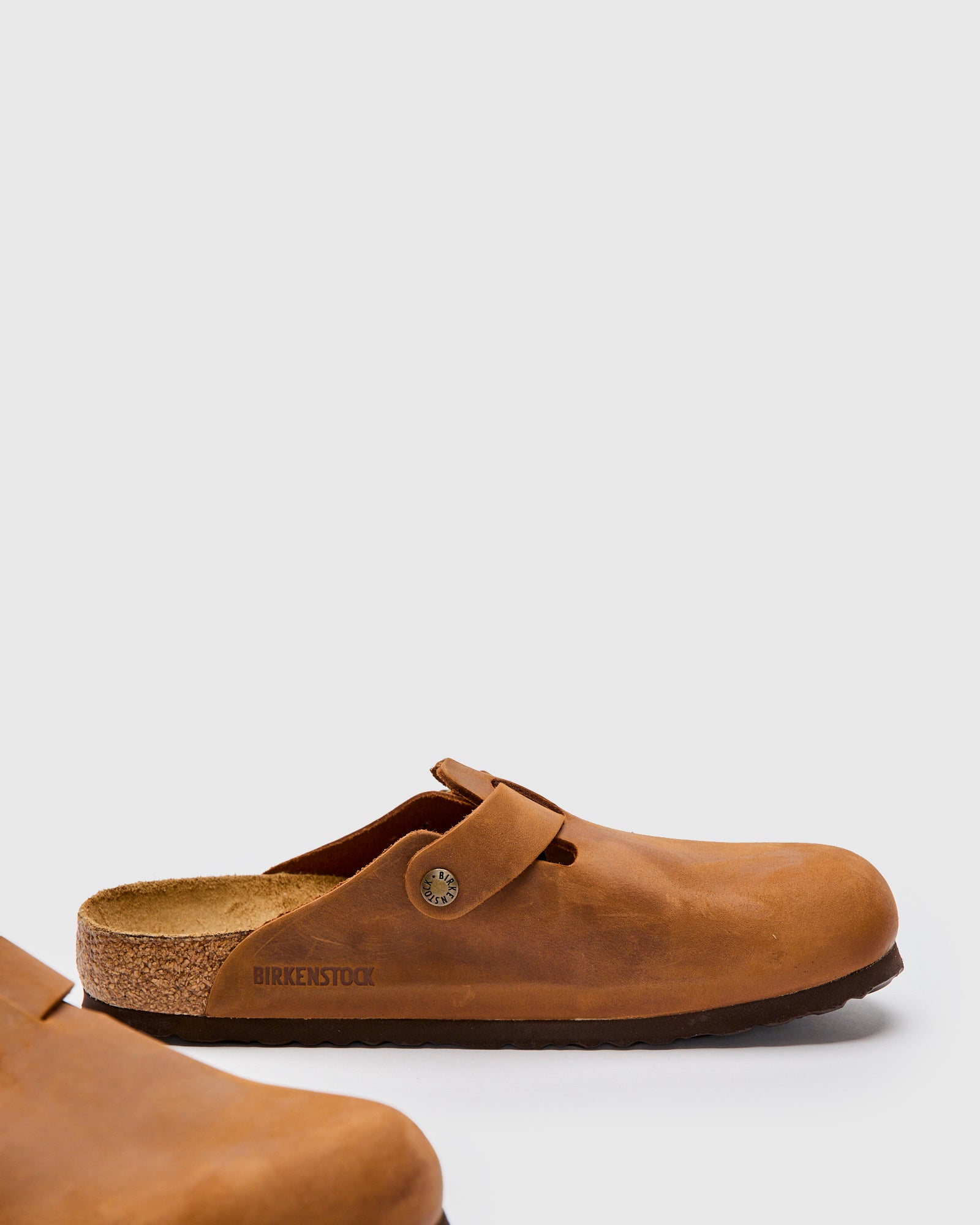 Boston Clog in Cognac Oil Leather – Blue Owl Workshop