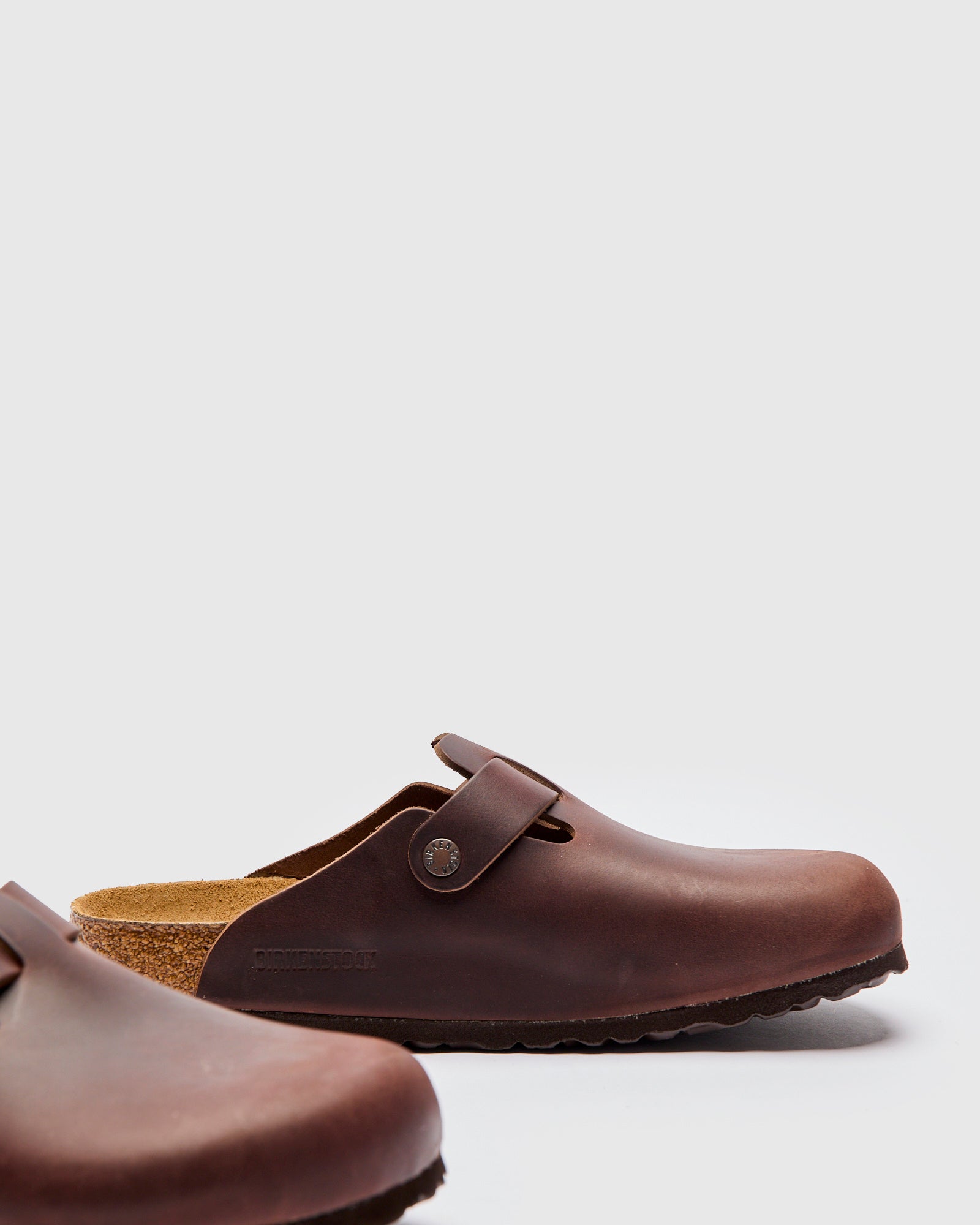 Boston Clog in Habana Leather SFB – Blue Owl Workshop