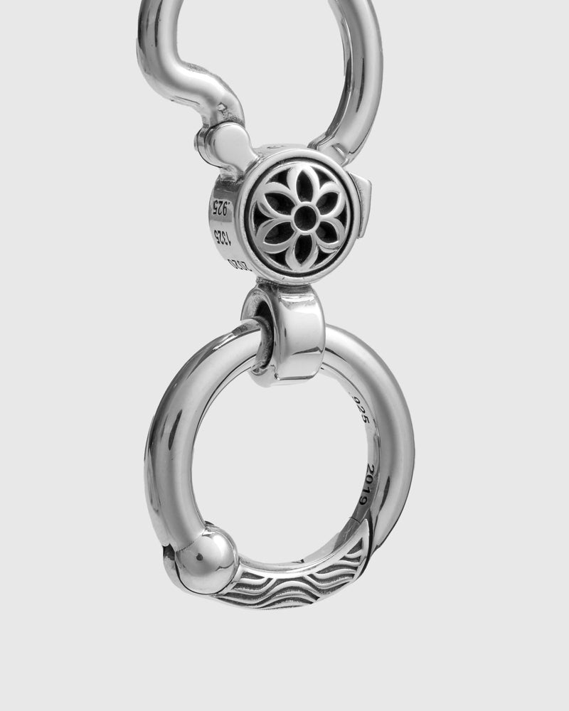 Smooth/Desert Sessions Spring Ring A in Sterling Silver