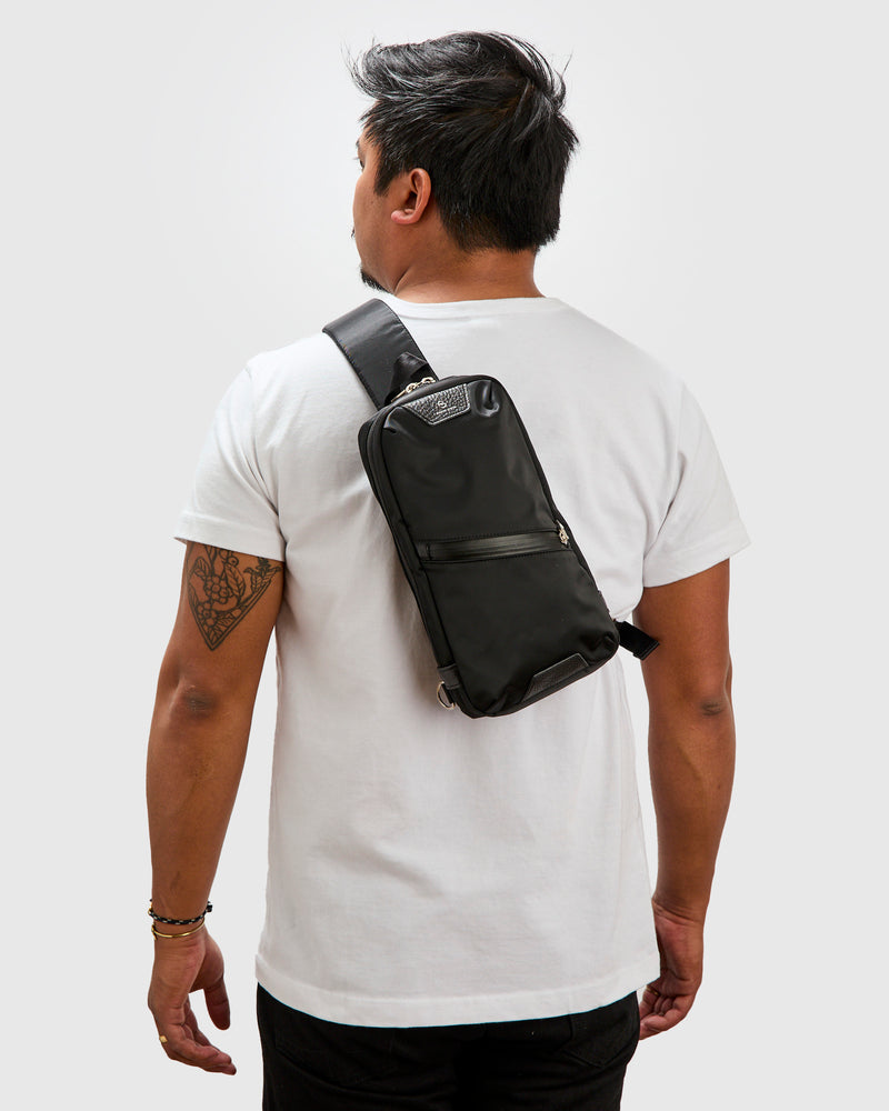 Progress Sling Bag in Black