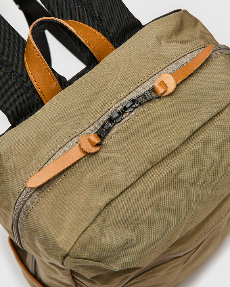 Root Square Backpack in Beige