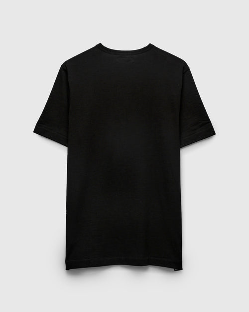 2M15 "Good Originals" Vintage Machine 6.8oz Jersey T-Shirt in Deep Black