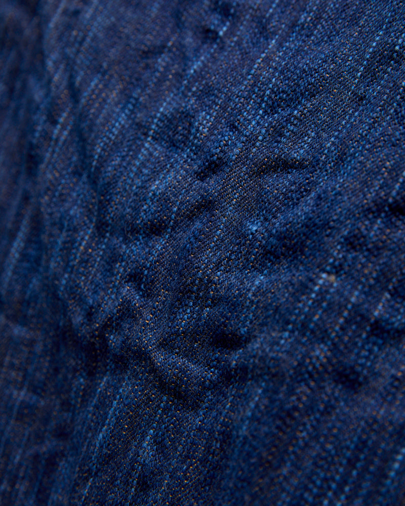 MIJ15 "Hand Dyed Natural Indigo x Kakishibu" 15oz Selvedge Denim - Weird Guy Fit