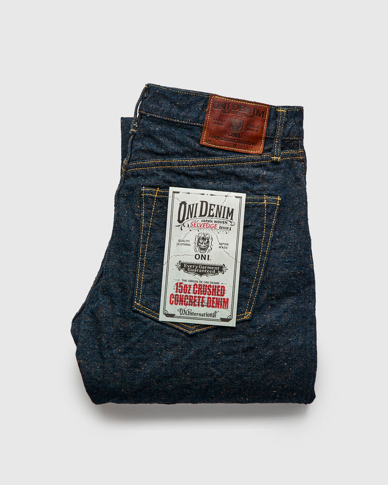 288CCD-MOCA "Crushed Concrete Mocha" 15oz Selvedge Denim - Classic Straight Fit