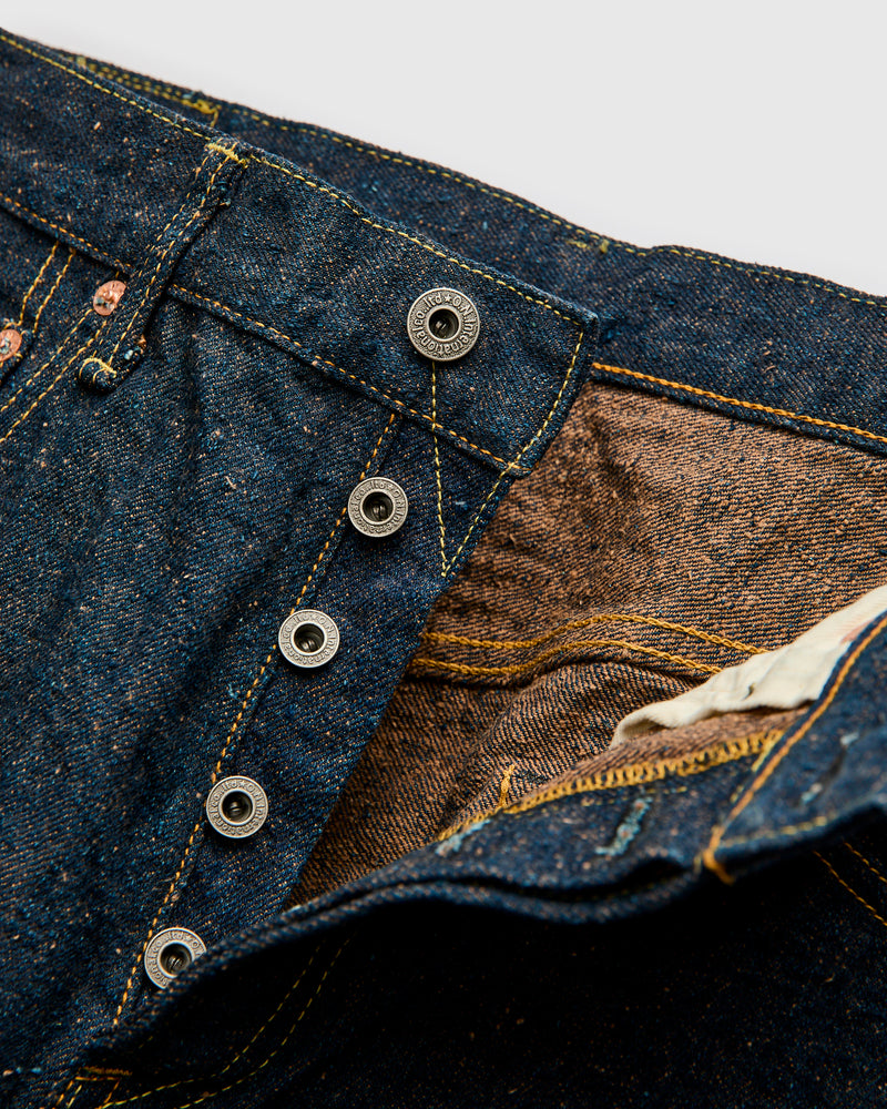 902CCD-MOCA "Crushed Concrete Mocha" 15oz Selvedge Denim - High Tapered Fit