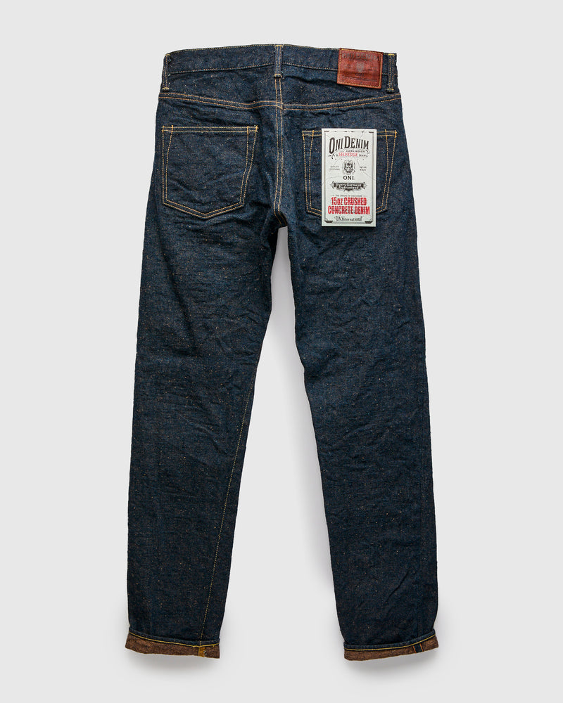 902CCD-MOCA "Crushed Concrete Mocha" 15oz Selvedge Denim - High Tapered Fit