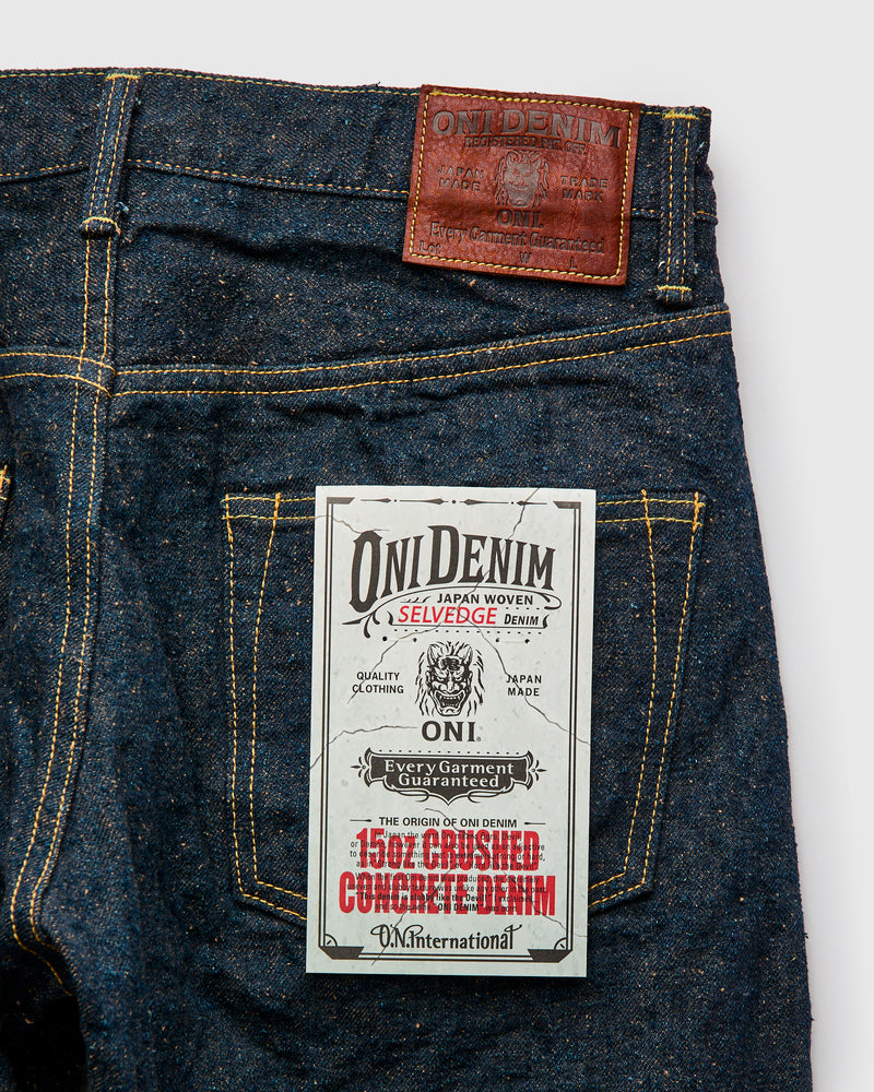 902CCD-MOCA "Crushed Concrete Mocha" 15oz Selvedge Denim - High Tapered Fit