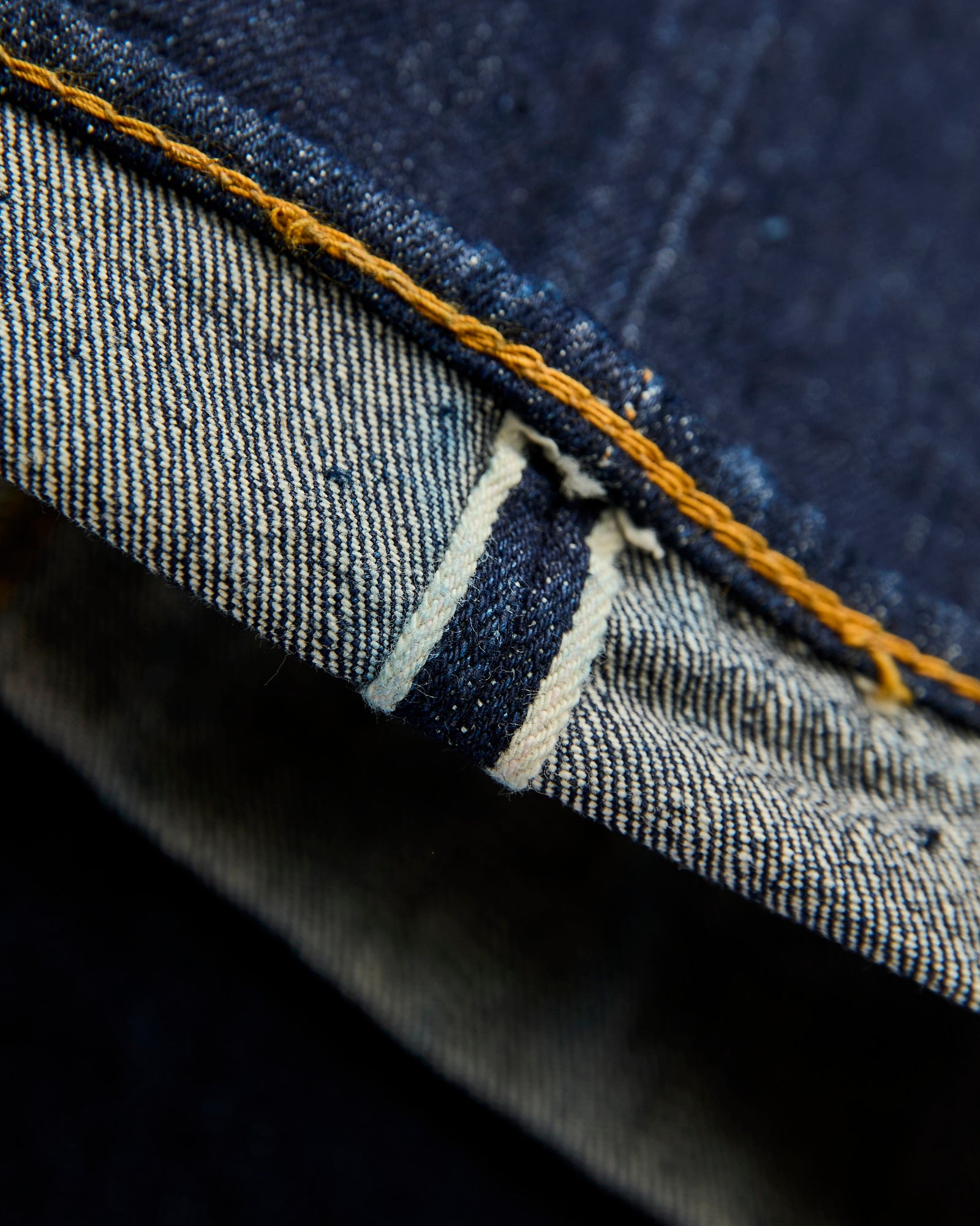 105 13.5oz Selvedge Denim - Standard Fit – Blue Owl Workshop