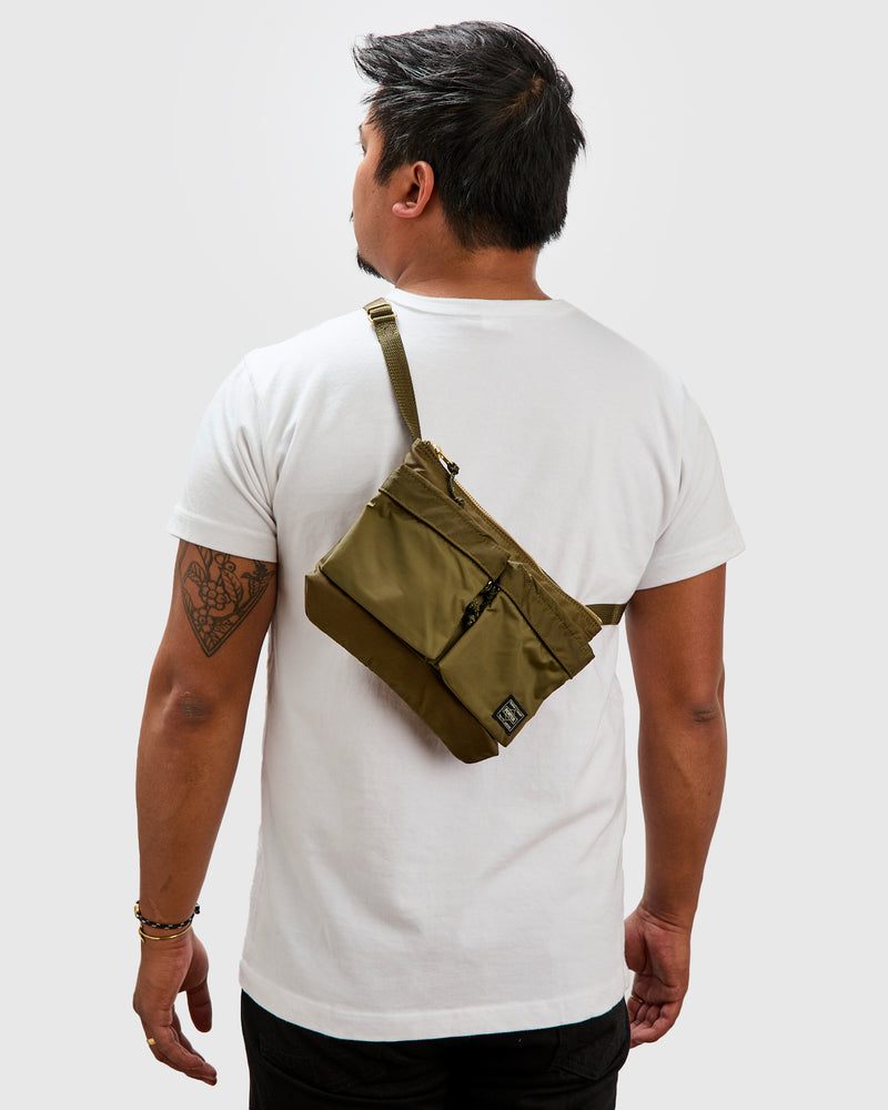5458 "Force" Shoulder Bag in Olive Drab