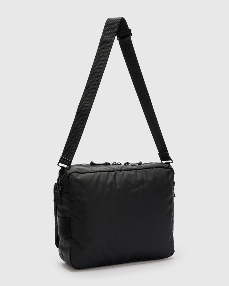 7415 "Force" Shoulder Bag in Black