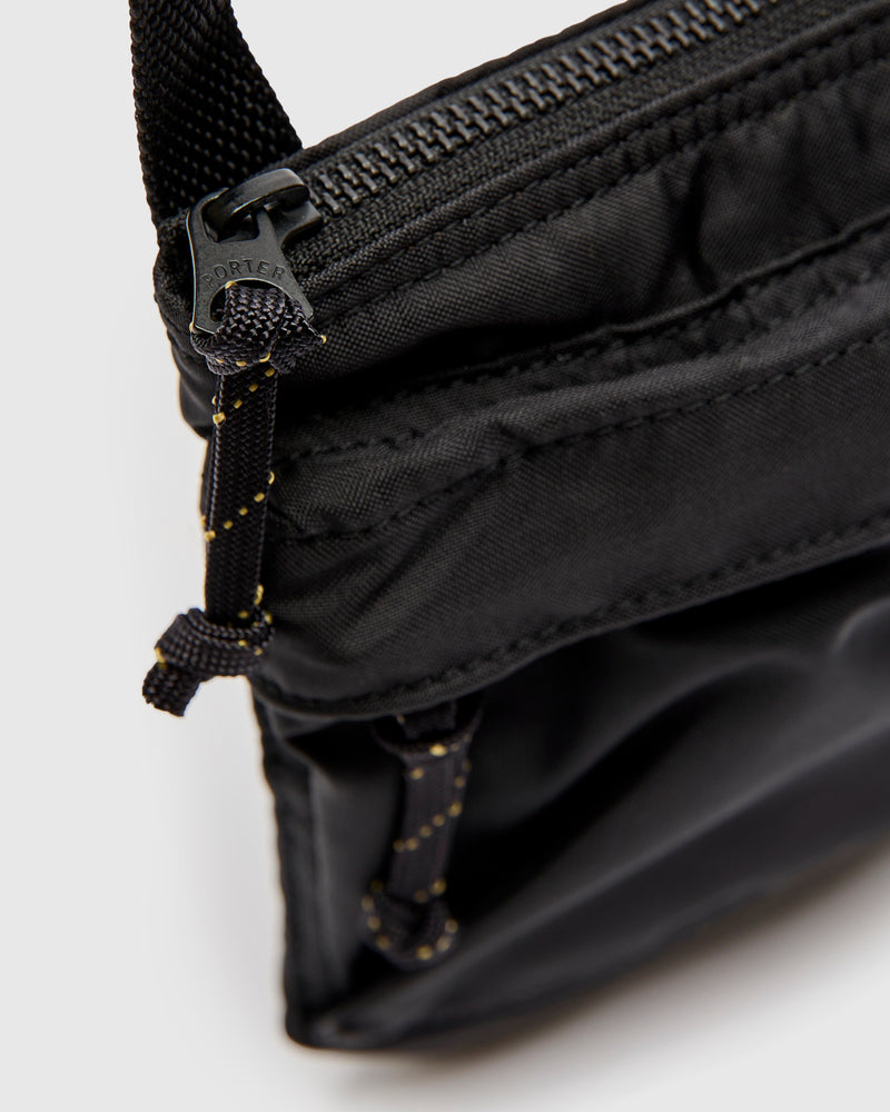 5461 "Force" Shoulder Pouch in Black