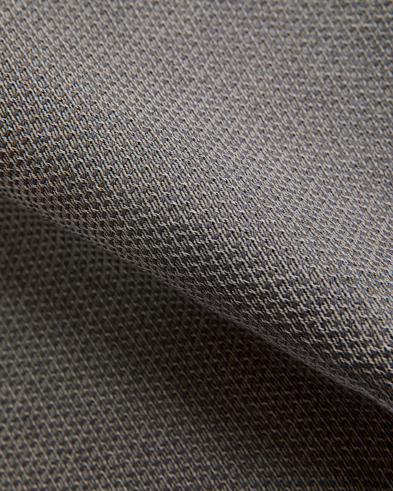 1177-GRY Gray x Black Sashiko Denim - Relaxed Tapered Fit