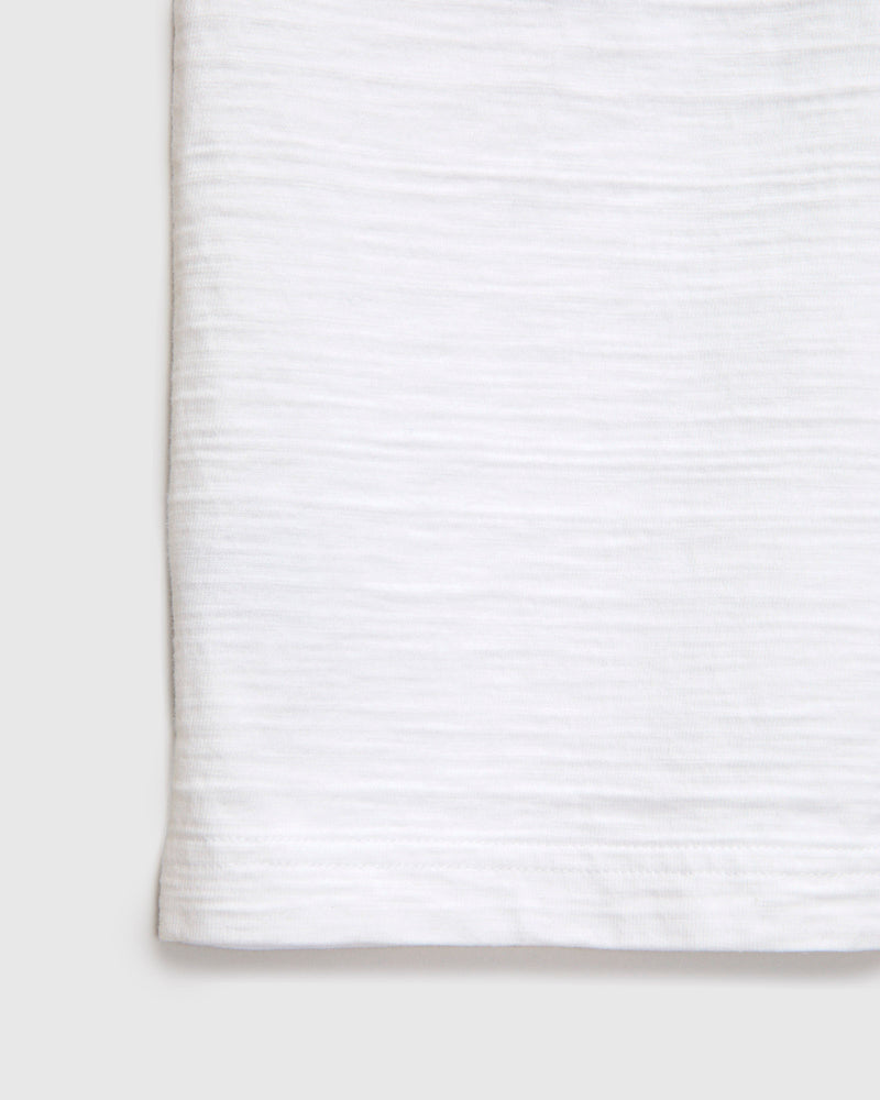 Jersey Slub T-Shirt in White