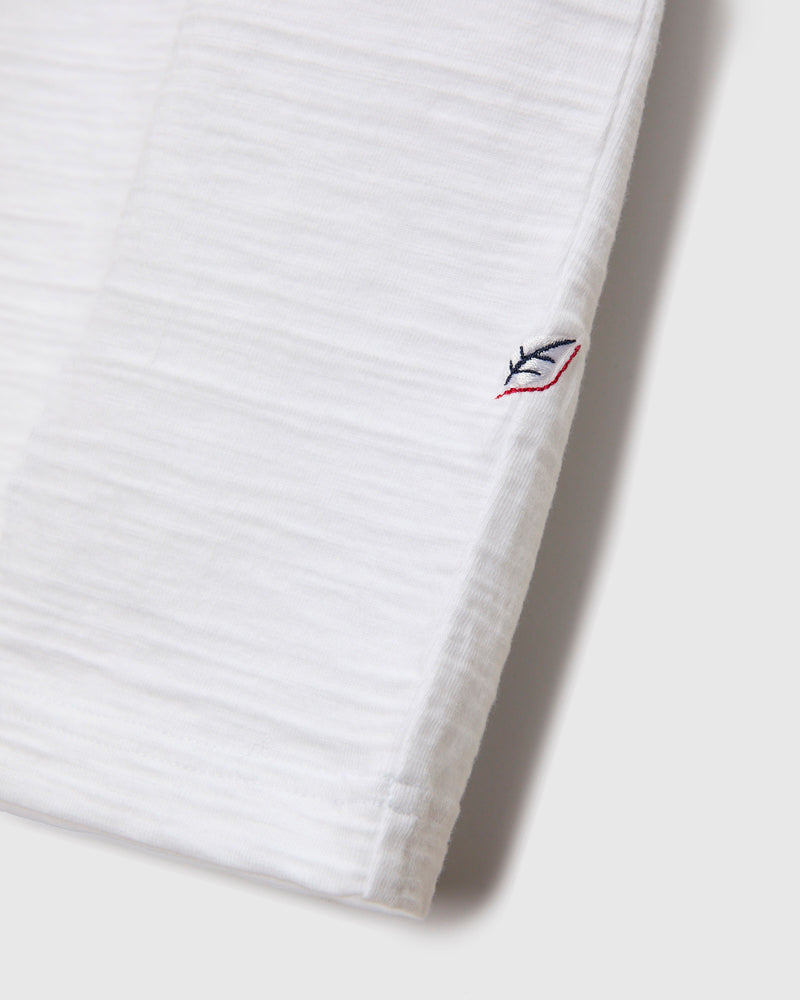 Jersey Slub T-Shirt in White