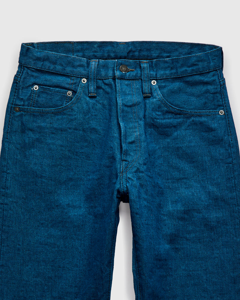 PBO-002-003 "Asagi" 16.5oz Rinsed Selvedge Denim - Regular Straight Fit