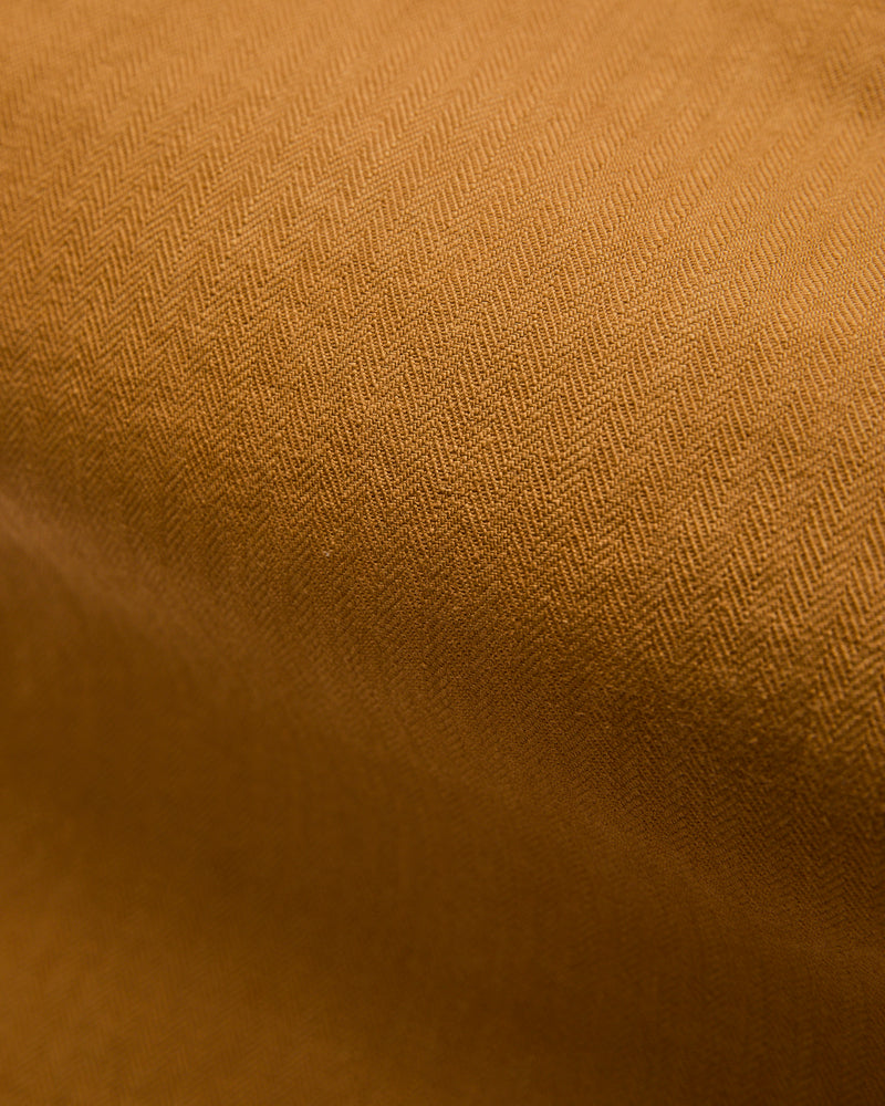 Sulfur Dye Herringbone Work Pants in Camel